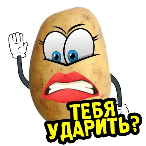 piada, batatas, rosto de batata, batatas com olhos, cabeça de batata