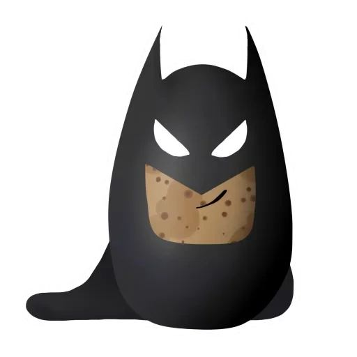 homme chauve-souris, affiche batman, la tête de batman, modèle d'impression batman mask