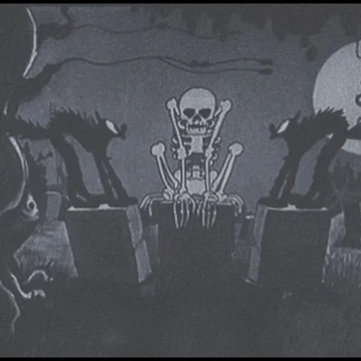 темнота, боевик триллер, уолт дисней танец скелетов, уэс бентли призрачный гонщик, танец скелетов мультфильм 1929