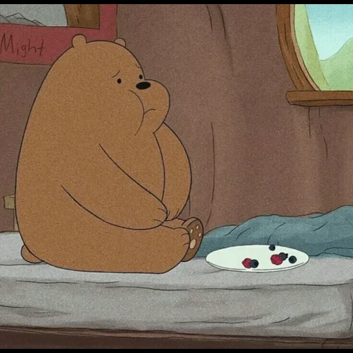 bare bears, вся правда о медведях, эстетика медведей мультика, вся правда о медведях гриз, медведь гризли вся правда о медведях