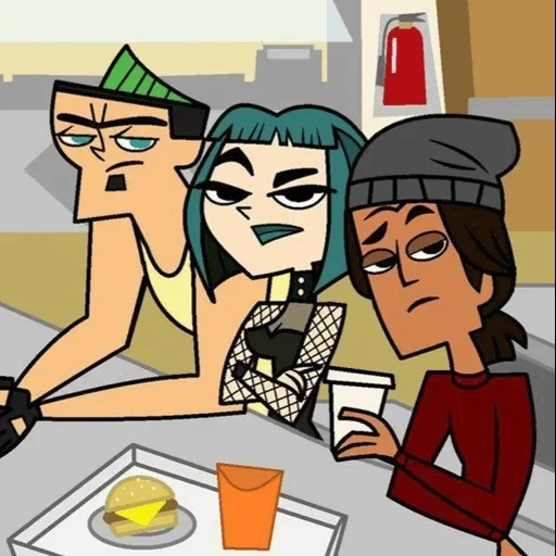 отчаянные герои, total drama алехандро, остров отчаянных героев, отчаянные герои алехандро хезер, остров отчаянных героев гвен дункан