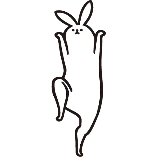 rabbit-rabbit, coniglio, coniglio rosa