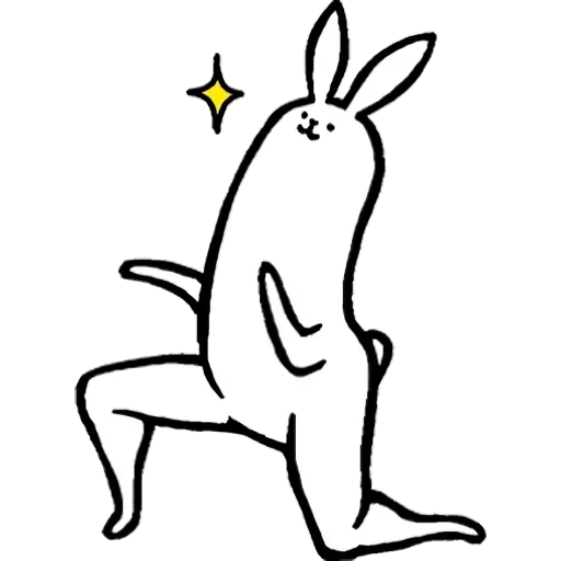 conejo, conejo de liebre, dibujo de conejo, conejo rosa conejo, conejo con las hermosas piernas