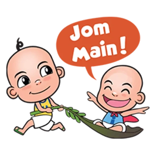 upin, buku pelajaran, wuping yipin, bayi manis, gambar tawa anak-anak