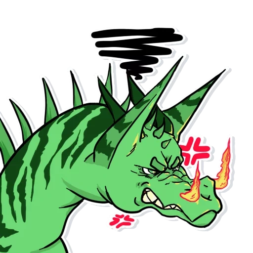 the dragon, the head of the dragon, dragon head cartoon, stickers dragons are colored, the head of the dragon is cartoony