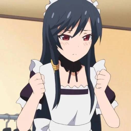 anime, yui kashii, gadis anime, karakter anime, anime maid liliana