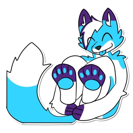 furi, frie paws, furry feet, fox free, frey blue fox