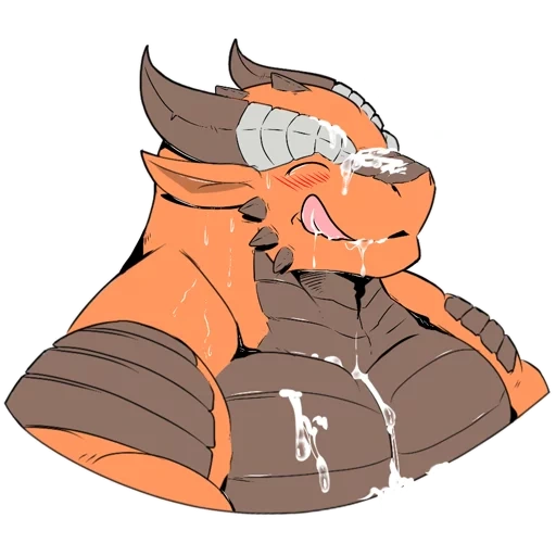 furry, animación, furaffinity, fat charizad abdomen, rhino vore canson