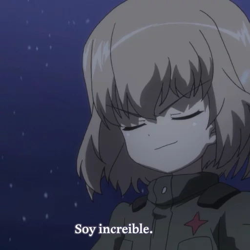 personnages d'anime, fresh animations, anime tanker nonna, anime girls und panzer katyusha, katyusha anime tank girls und panzer