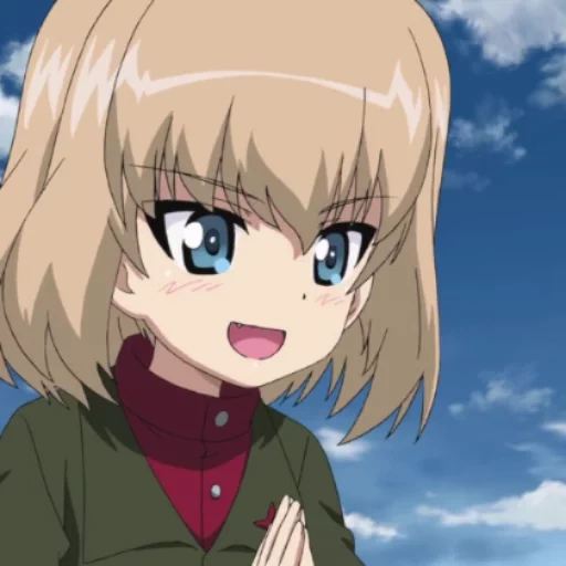 катюша, girls und panzer, аниме танкистки катюша нонна, girls und panzer катюша нонна, аниме girls und panzer катюша