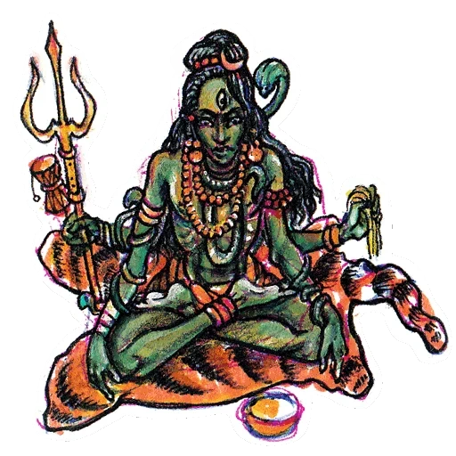 le icone, shiva samadhi, narayan shankar, sanscrito braman, dea kali shiva shakti