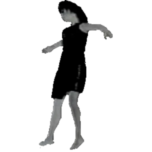 perfil, mujer bailando, silueta de michael jordan, chica bailando silueta, bailando silueta de niña