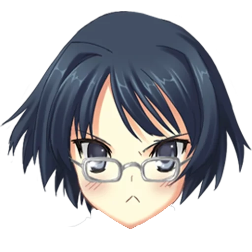 katawa, katawa shoujo, sizzune khakamiti, shizune hakamichi, katawa shoujo icon