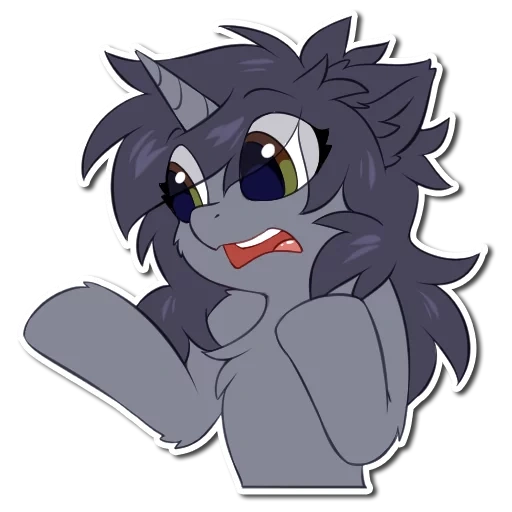 pony, lobo, animación, kitt hiru, kate hioshiru 18