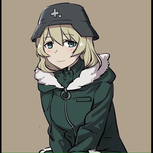 anime, anime girl, militärische anime, die kunst des militärfeldes, shoujo shuumatsu ryokou