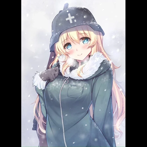 arte de animação, menina anime, girls last tour, personagem de anime, shoujo shuumatsu ryokou