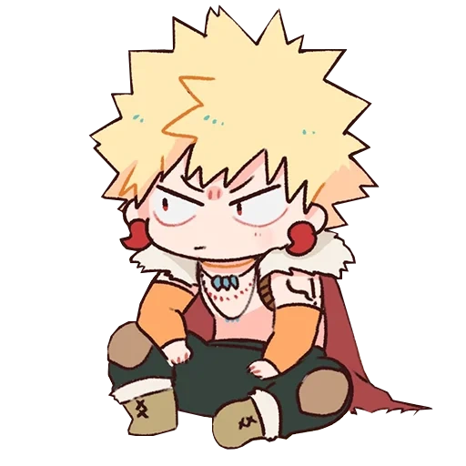 бакуго чиби, бакуго кацуки, katsuki bakugou, кацуки бакугоу чиби, бакуго кацуки чиби упоротый