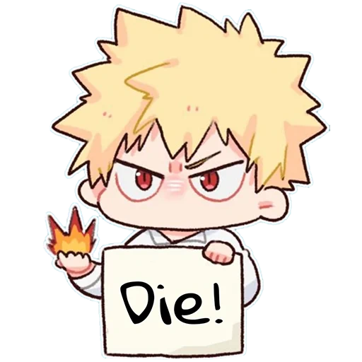 kankoko katsuki, katsuragi hachougou, chibi katsuku bakugou, stickers katsuki hachougou