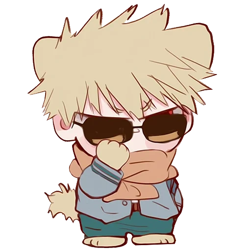bakugo, picture, cute drawings of chibi, lovely anime drawings, midnight heroic academy chibi