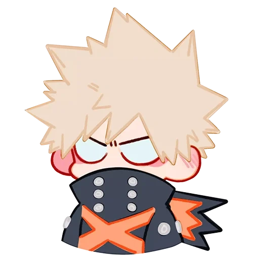 bakugo chibi, katsushi shiratani, kasuke bakugou, baqugou kajie chibi, stickers katsuki hachougou