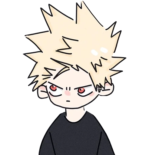 бакуго кацуки, кацуки бакугоу, katsuki bakugou, кацуки бакугоу чиби