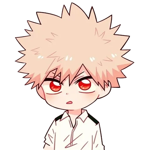 chibi bakugo, kankoko katsuki, katsuragi hachougou, bakugou katsuki