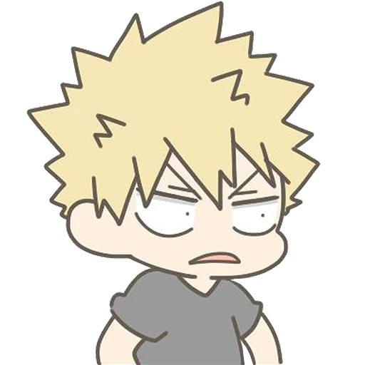 bakugo chibi, katsushi shiratani, kankoko katsuki, katsuragi hachougou, chibi katsuku bakugou