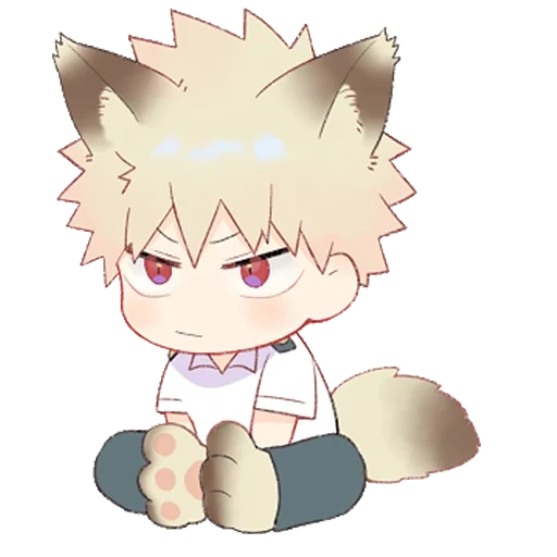 bakugo chibi, bakugo katsuki, chibiki bakugo katsuki, adesivi di bakugo katsuki