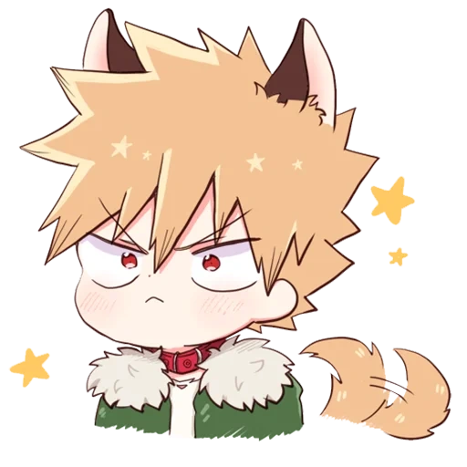 kankoko katsuki, katsuragi hachougou, bakugou katsuki, chibi katsuku bakugou