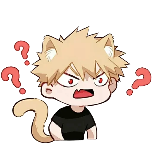 bakugo chibi, bakugo katsuki, katsuki bakugou, bakugo katsuki, adesivi di bakugo katsuki