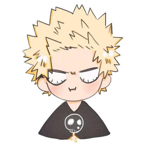 bakugo katsuki, katsuki bakugou, katsuki bakugou, katsuki bakugou chibi, bakugo katsuki è felice