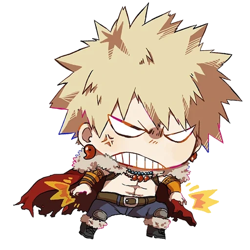 бакуго кацуки, katsuki bakugou, бакуго кацуки чиби, кацуки бакугоу чиби