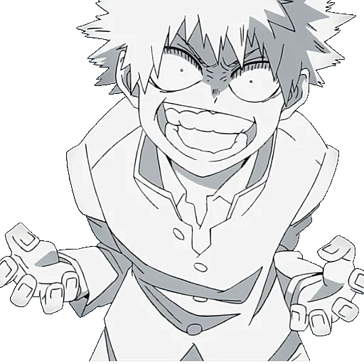 bakugo, бакуго, bakugou, моя геройская академия, бакуго геройской академии момент аниме