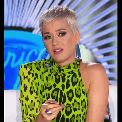 mujer, mujer joven, katy perry, katy perry american idol, american idol audition 2018 katy perry