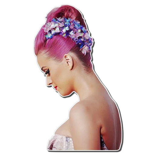 девушка, кэти перри 2020 год, кэти перри прически, высокая прическа розовые волосы, необычная прическа розовые волосы