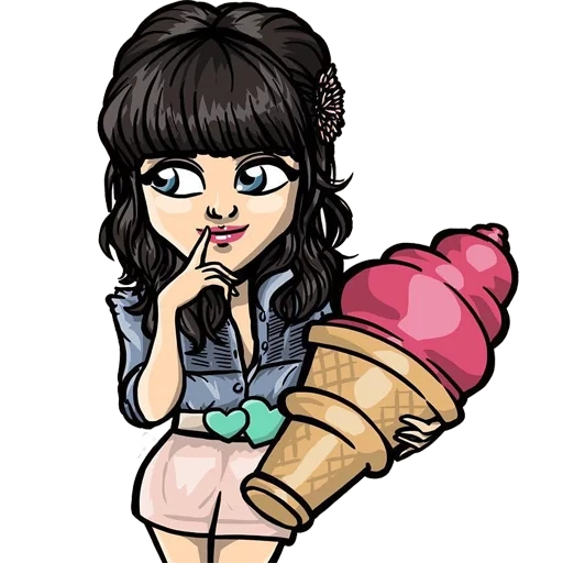 fang pin, marinette chibi, girl with a lollipop, doll jade bratz, girl with a lollipop drawing