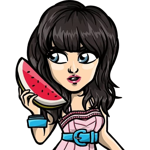 wanita muda, clipart, kartun katie, gadis yang khas, boneka jade bratz