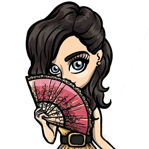 jovem, katy perry, desenhando uma garota, os diários do vampiro chibi, os diários do vampiro são desenhos animados