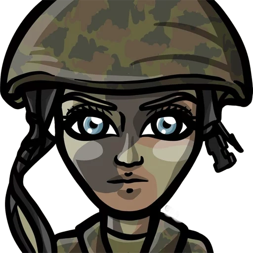 manusia, militer, karakter, ilustrasi prajurit, teman di insinyur battlefield