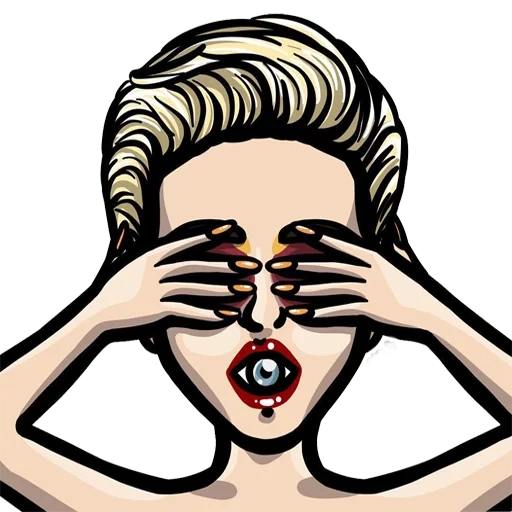 young woman, pop art, child, von pop art, katy perry witness cover