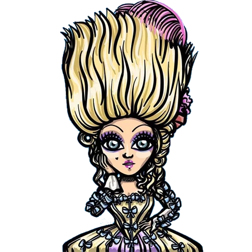 picture, monster high, olga yumitori, the drawings are fashionable, monster high claire