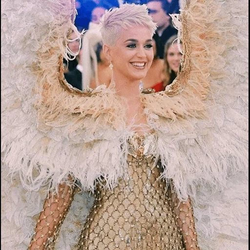 katy perry, met gala 2018, metgara katie perry, katy perry dress angel, katy perry met gala 2018