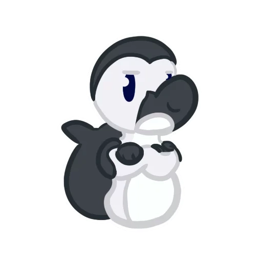 bandi chibi, les bandi sont mignons, bendicavai, bandy a pleuré, mignon doodle pingouin ours