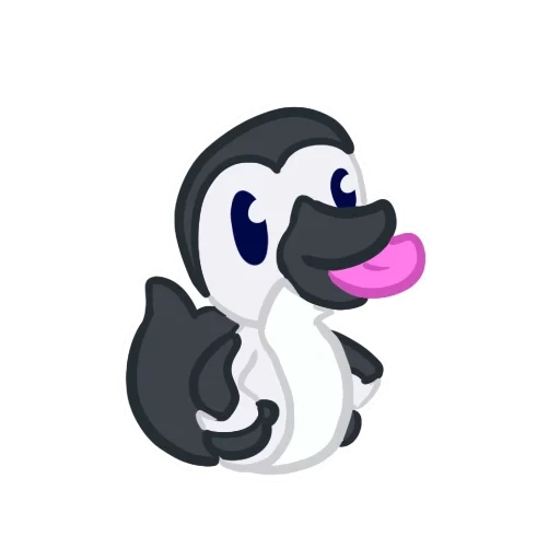 mignon moufette, cartoon skunk, cartoon skunk, cartoon vectoriel skunk, pingouin dessin animé mignon