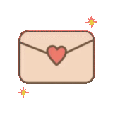 envelopes, ícone de carta, ícone de envelope, padrão de envelope, conversor em forma de coração