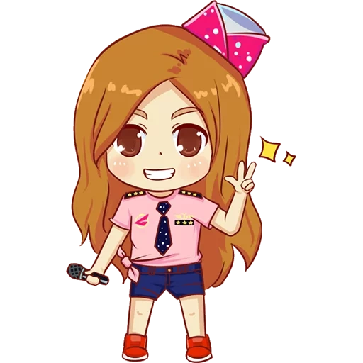 chibi, anime, jovem, garota chibi, atleta chibi