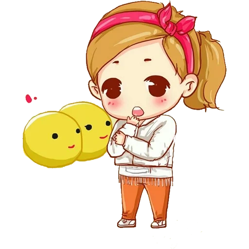 chibi, chibi, clipart, dessins de chibi, dessin chibi kpop girl