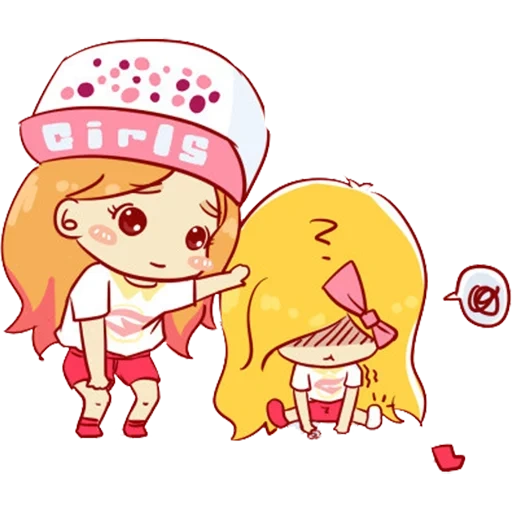 la parete rossa, coppia chibi, chibi lovely, ragazza chibi, i personaggi di chibi