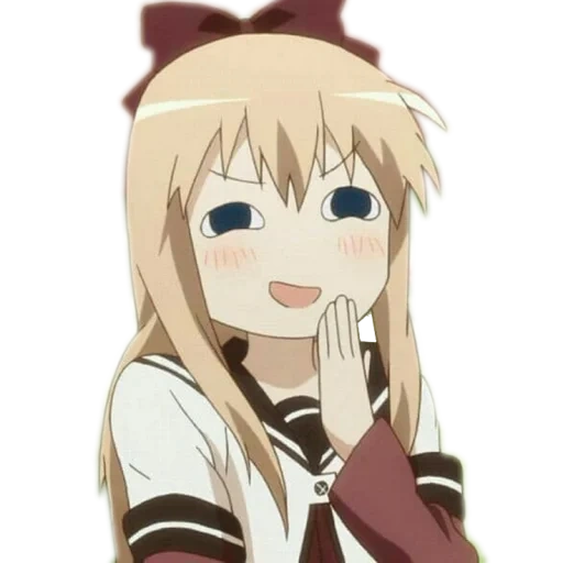 yuru yuri, тосино кёко, toshino kyoko, стесняшка аниме, тосино кёко помидорка