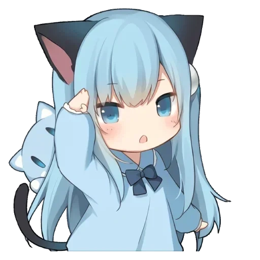 catgirl, неко тян, аниме неко, kawaii anime girl